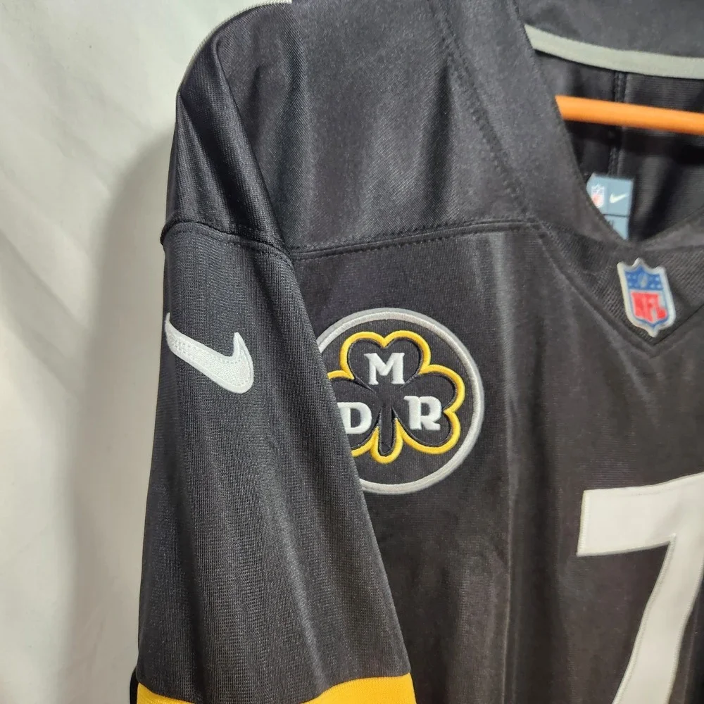 Nike Ben Roethlisberger Pittsburgh Steelers Jersey Size 2XL Black #7 Football